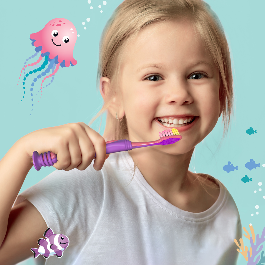 Зубная щетка детская COLGATE Супермягкие щетинки, с 5 лет, предпросмотр