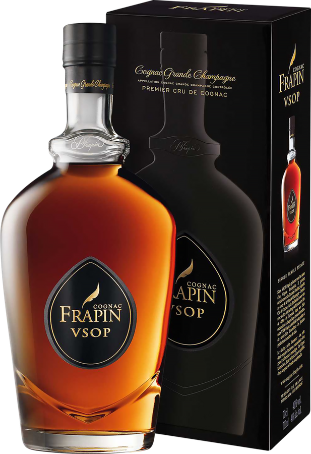 Коньяк FRAPIN Гранд Шампань VSOP ординарный 4 года 40%, п/у, 0.7л, предпросмотр