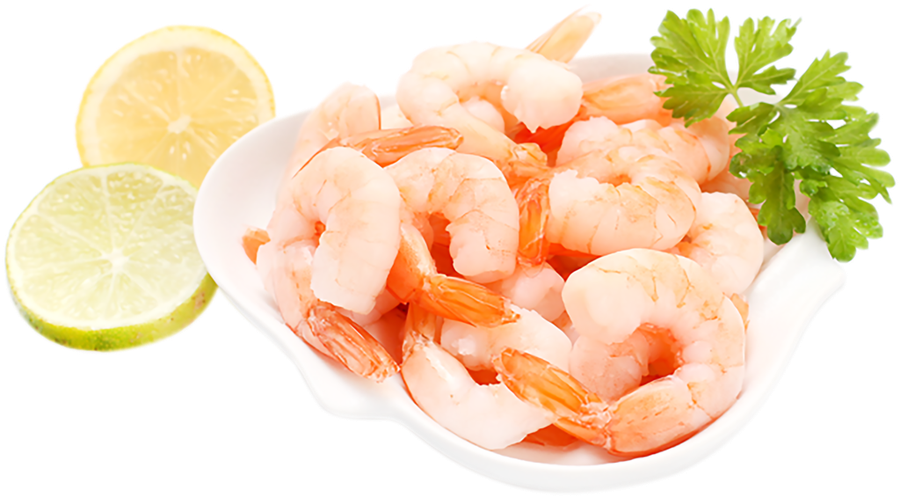 Креветки Королевские варено-мороженые, очищенные 41/50, весовые, предпросмотр