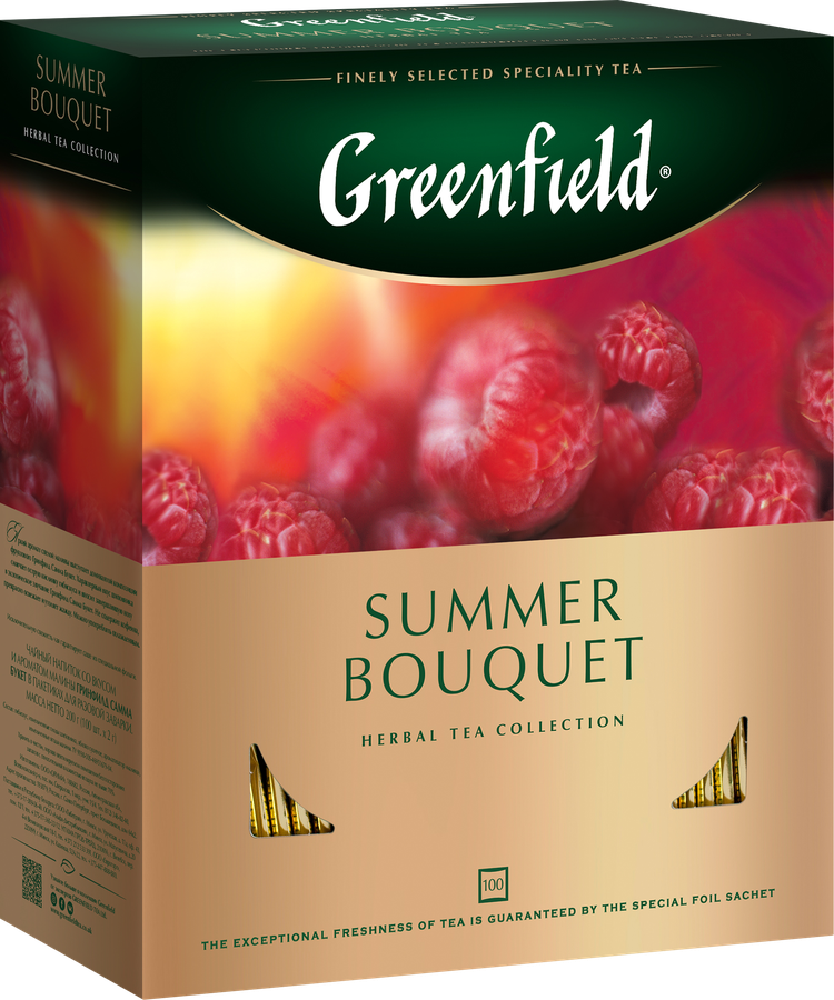 Чай травяной GREENFIELD Summer Bouquet, 100пак, превью