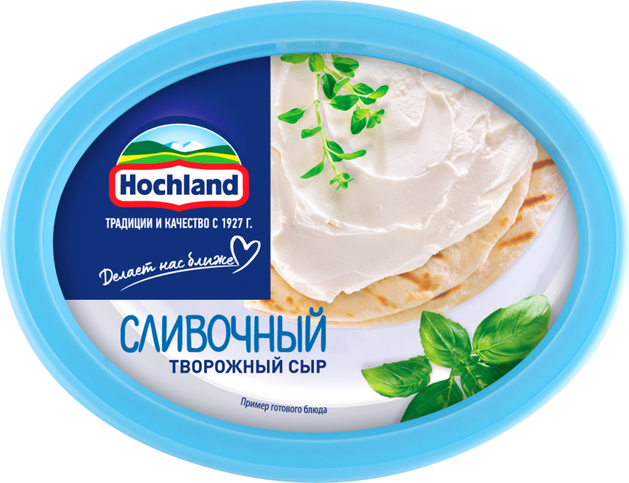 Сыр творожный HOCHLAND сливочный 60%, без змж, 140г, предпросмотр
