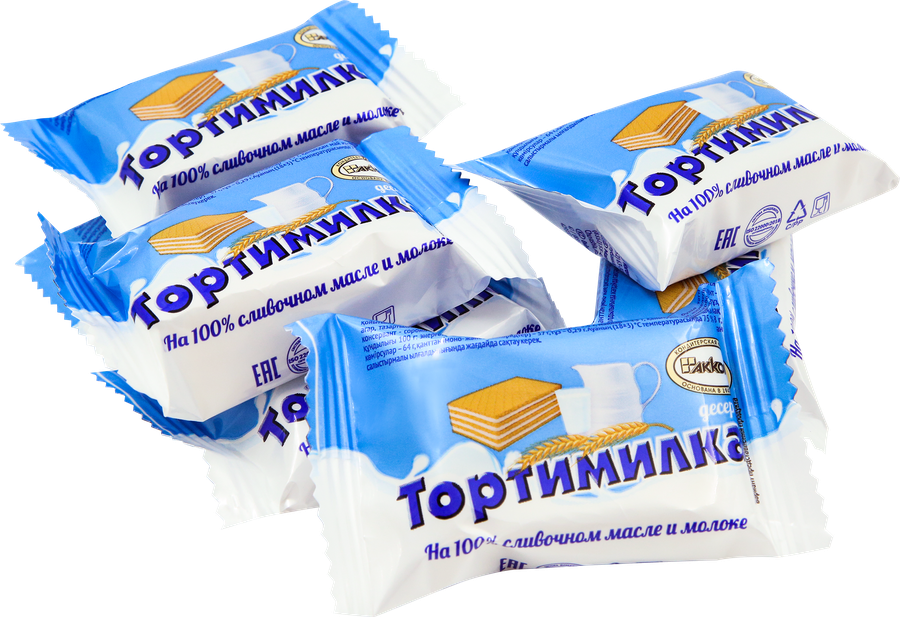 Конфеты АККОНД Тортимилка вафельные, весовые, предпросмотр