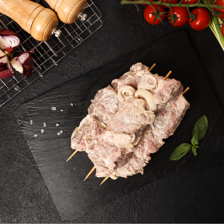 Шашлык из свиной шеи ЛЕНТА FRESH Премиум, в майонезе, предпросмотр
