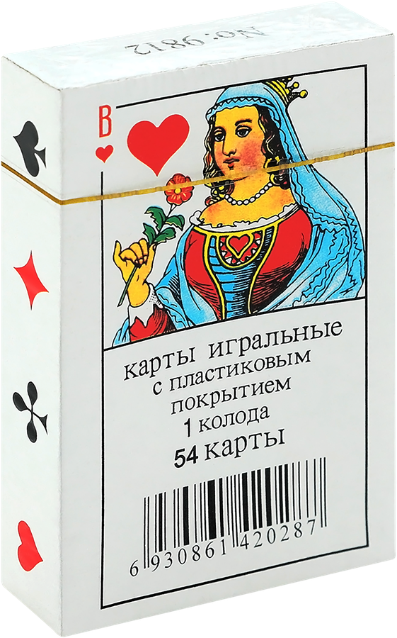 Карты игральные, 54шт, предпросмотр