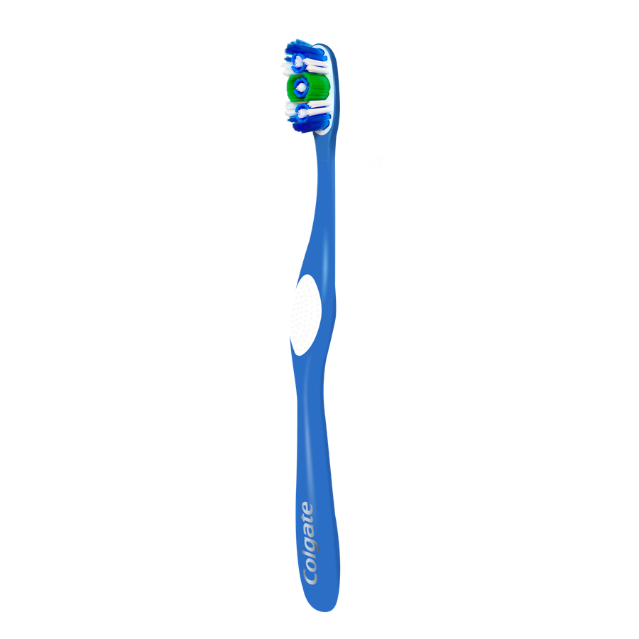 Зубная щетка COLGATE 360 Суперчистота всей полости рта, антибактериальная, средней жесткости, 1+1, 2шт, предпросмотр
