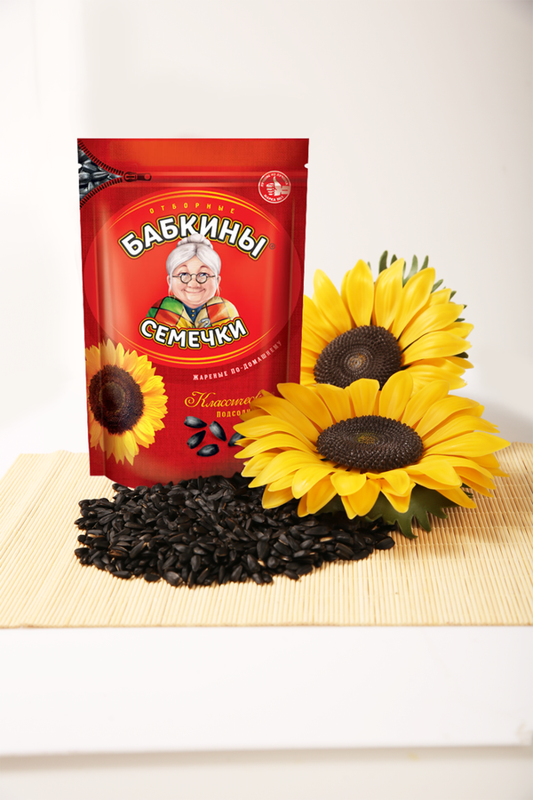 Семечки подсолнечные БАБКИНЫ СЕМЕЧКИ, 300г, предпросмотр