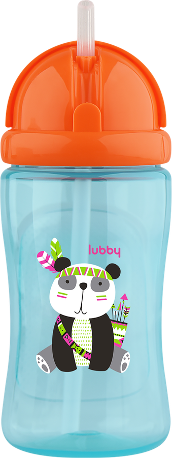 Поильник LUBBY 300/320мл, с трубочкой, с 9 месяцев, Арт. 11836/28534, превью