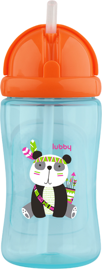 Поильник LUBBY 300/320мл, с трубочкой, с 9 месяцев, Арт. 11836/28534, превью