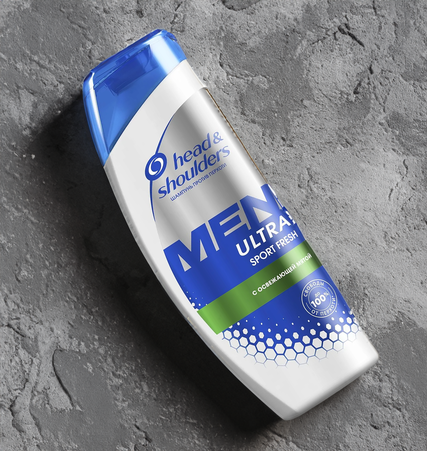 Шампунь для волос мужской HEAD&SHOULDERS Men Ultra Sports Fresh против перхоти, 400мл, предпросмотр