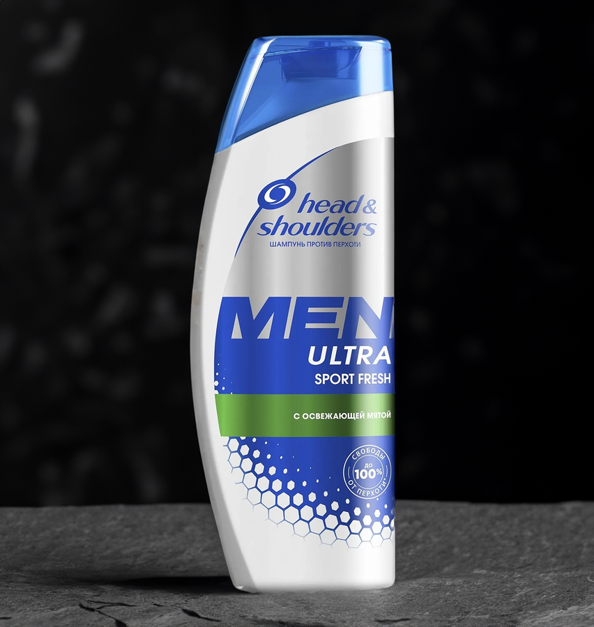 Шампунь для волос мужской HEAD&SHOULDERS Men Ultra Sports Fresh против перхоти, 400мл, предпросмотр