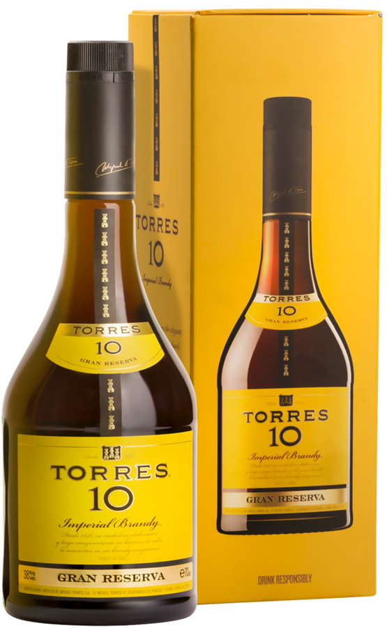 Бренди TORRES Gran Reserva 10, 38%, п/у, 0.7л, предпросмотр