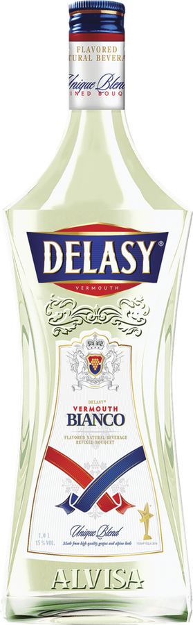 Напиток винный DELASY Ботаника Херб Вермут белый сладкий, 1л, предпросмотр
