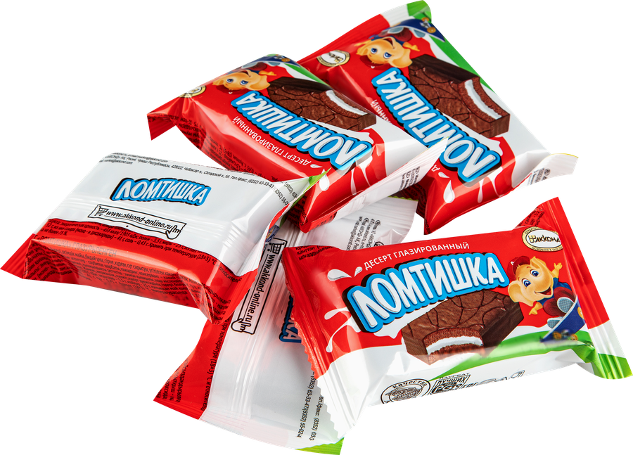 Конфеты АККОНД Ломтишка глазированные, весовые, предпросмотр