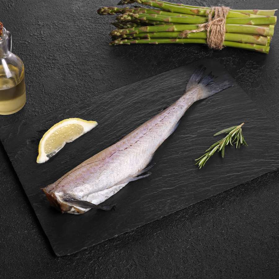 Минтай ЛЕНТА FRESH без головы (из замороженного сырья), весовой, предпросмотр