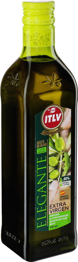 Масло оливковое ITLV Elegante Extra Virgin, 500мл, превью