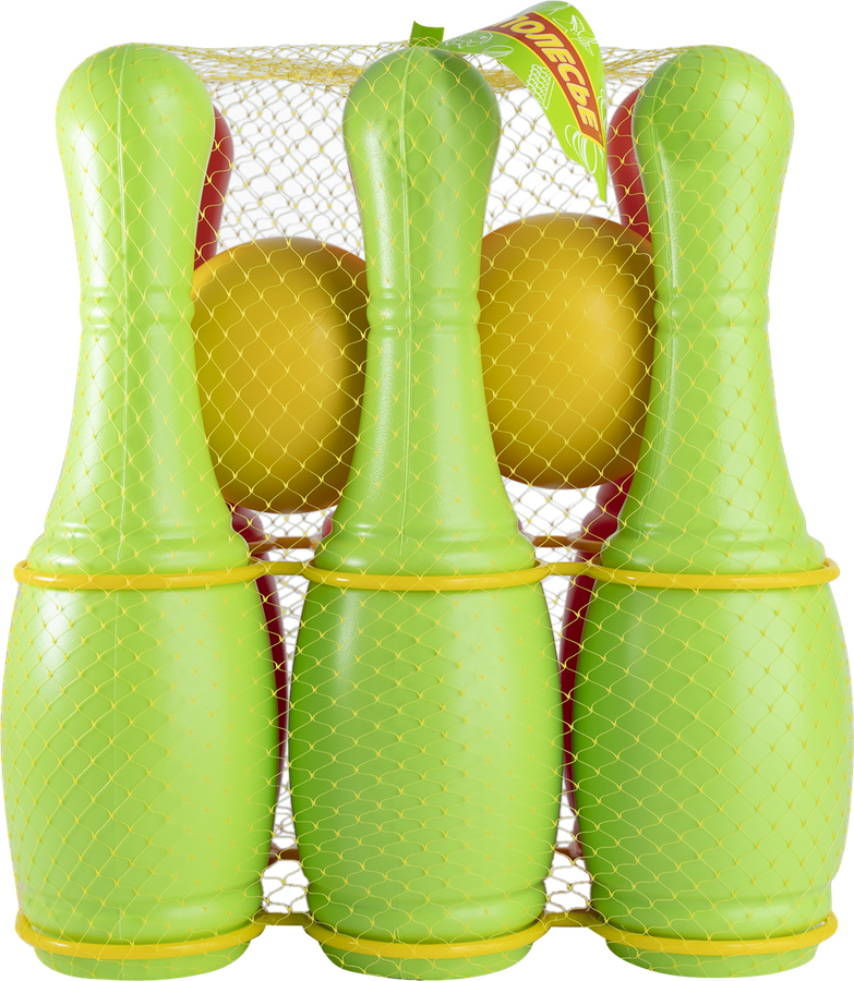 Игрушка ПОЛЕСЬЕ Кегли 25,3x17x27см, Арт. 6431, 6шт, предпросмотр