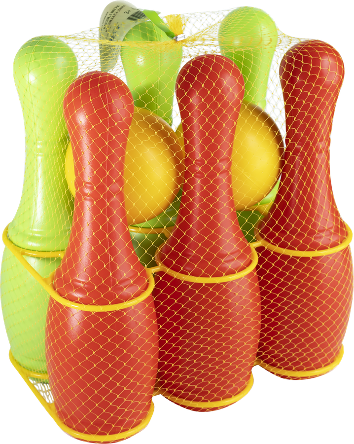 Игрушка ПОЛЕСЬЕ Кегли 25,3x17x27см, Арт. 6431, 6шт, предпросмотр