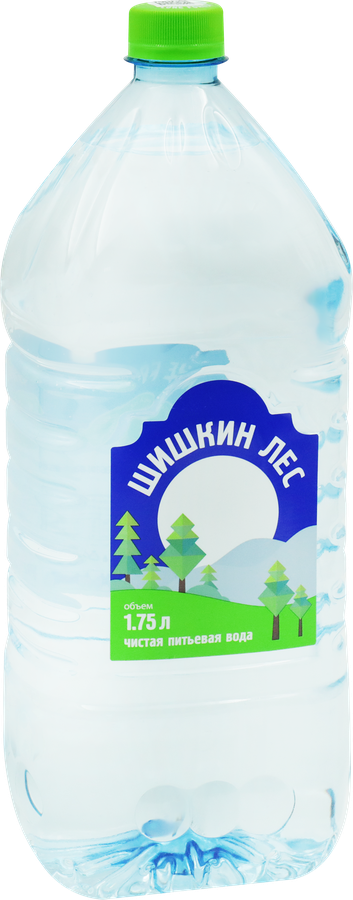 Вода питьевая ШИШКИН ЛЕС негазированная, 1.75л, предпросмотр