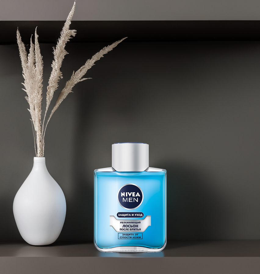 Лосьон после бритья NIVEA Men Защита и уход с алоэ вера, увлажняющий, 100мл, превью