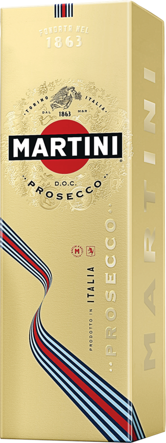 Вино игристое MARTINI Просекко сухое белое, п/у, 0.75л, превью