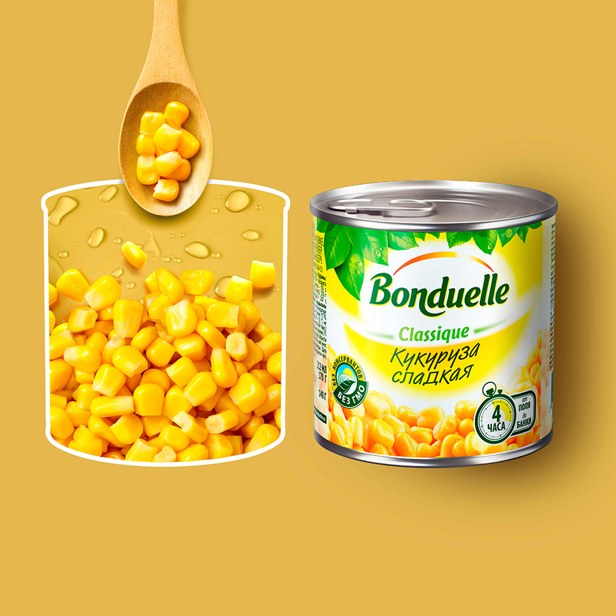 Кукуруза BONDUELLE, 212мл, превью
