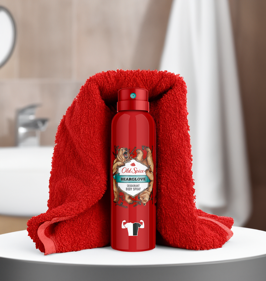 Дезодорант-спрей мужской OLD SPICE Bearglove, 150мл, предпросмотр