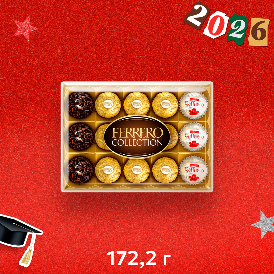 Набор конфет FERRERO ROCHER Collection Ассорти, 172,2г, предпросмотр