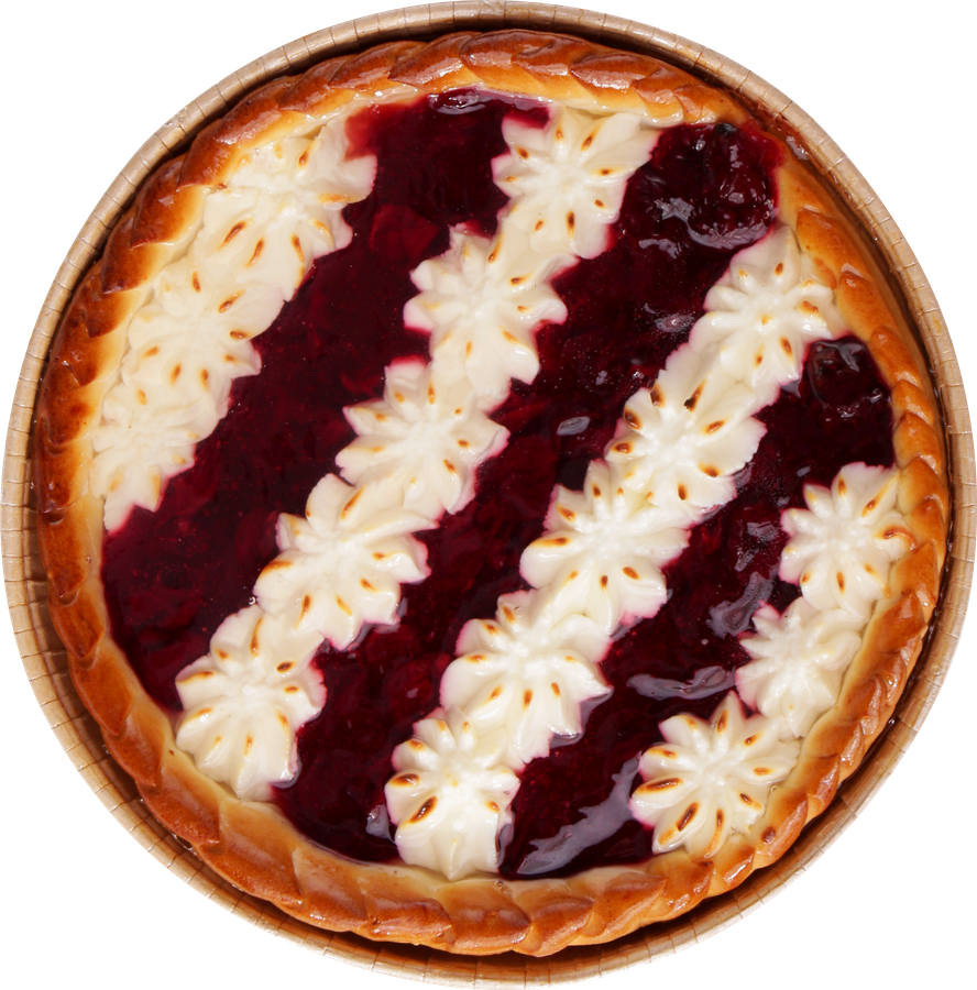 Пирог с творогом и вишней ЛЕНТА FRESH, весовой, превью