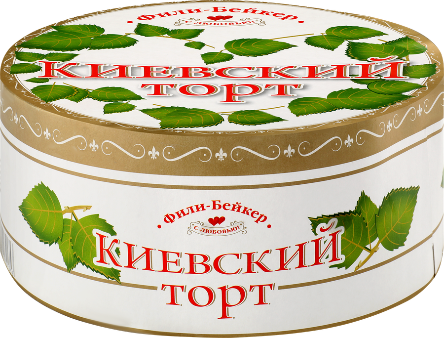 Торт ФИЛИ-БЕЙКЕР Новый Киевский, 500г, превью