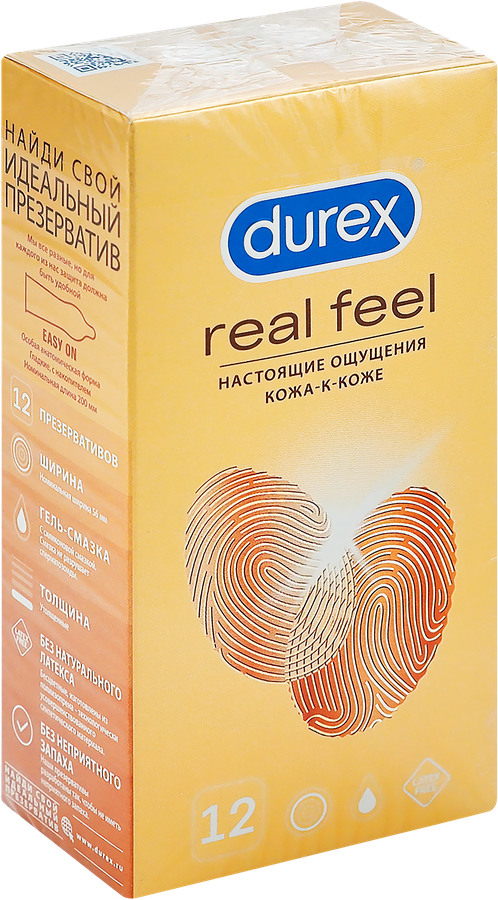 Презервативы DUREX Real Feel, 12шт, предпросмотр