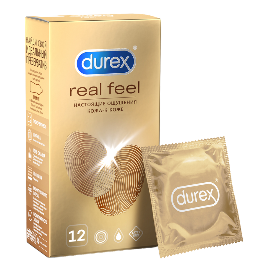 Презервативы DUREX Real Feel, 12шт, превью