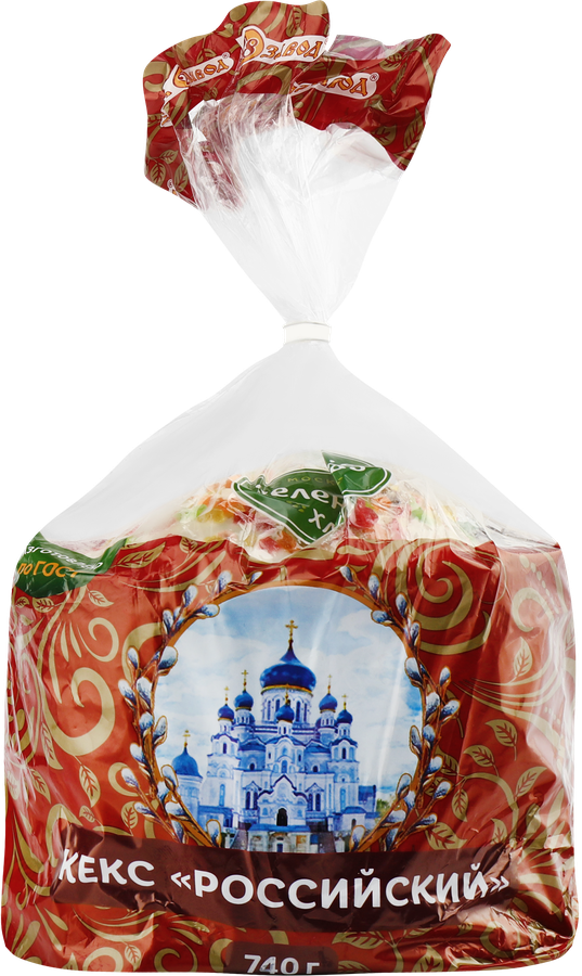 Кекс ХЗ №28 Российский кулич, 740г, предпросмотр