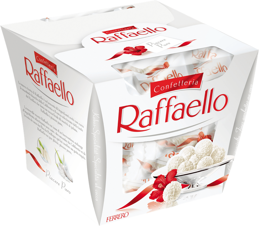 Конфеты RAFFAELLO с цельным миндальным орехом в кокосовой обсыпке, 150г, предпросмотр