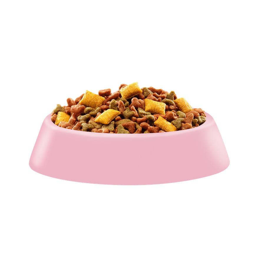 Корм сухой для котят WHISKAS Вкусные подушечки, Аппетитное ассорти с индейкой и морковью, 350г, превью