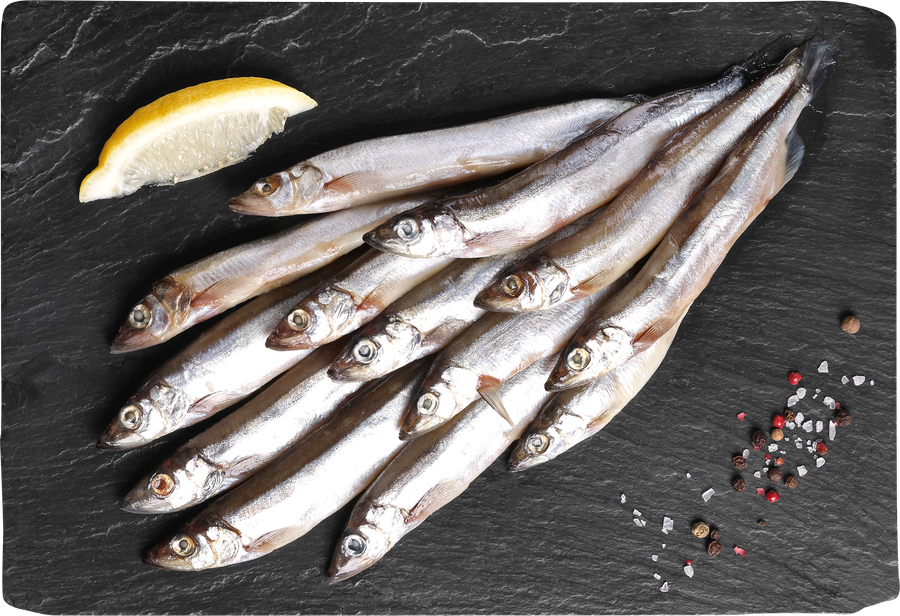 Мойва ЛЕНТА FRESH непотрошеная с головой (из замороженного сырья), весовая, превью