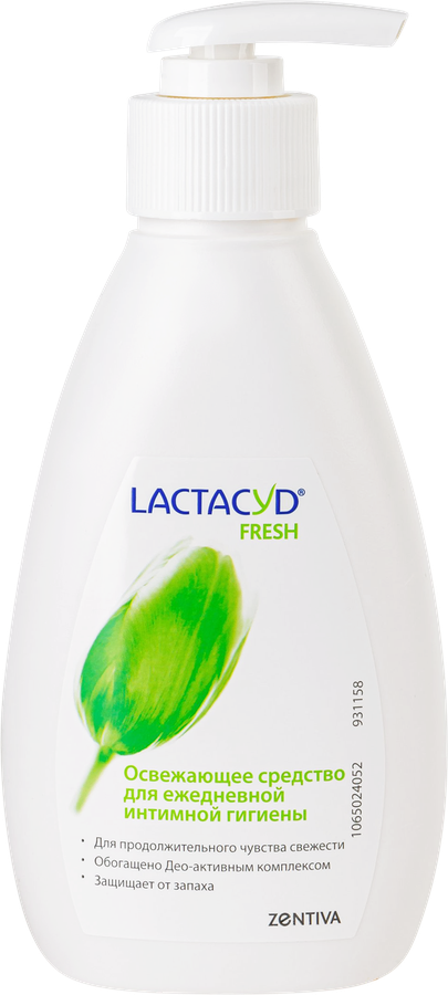 Средство для интимной гигиены LACTACYD Femina Fresh, 200мл, предпросмотр