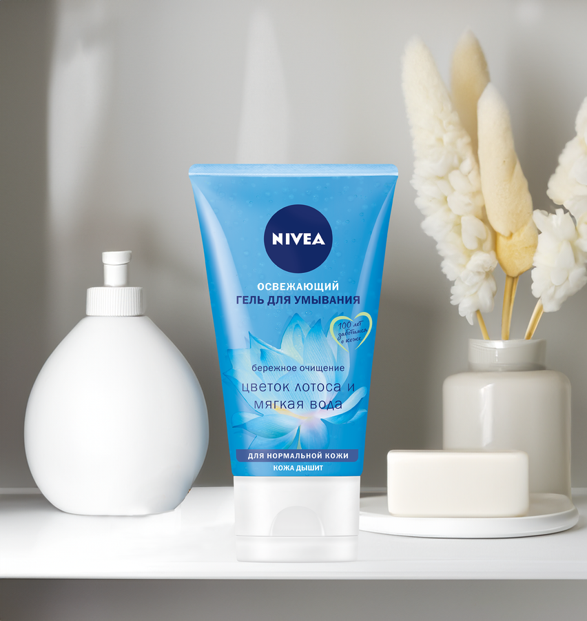Гель для умывания NIVEA освежающий, для нормальной кожи, 150мл, превью
