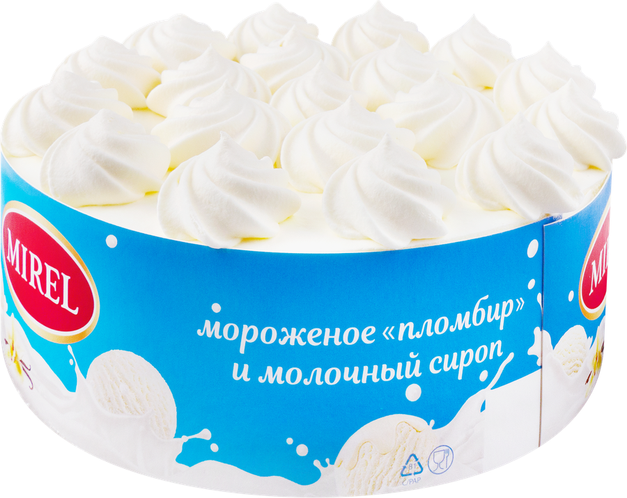 Торт MIREL Пломбирный, 750г, предпросмотр