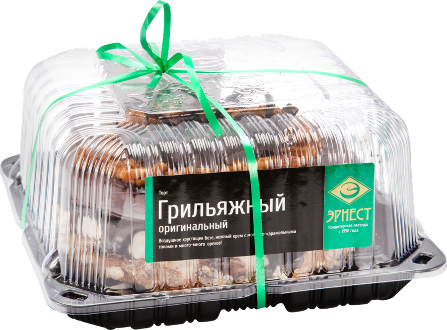 Торт ЭРНЕСТ Грильяжный, 850г, превью