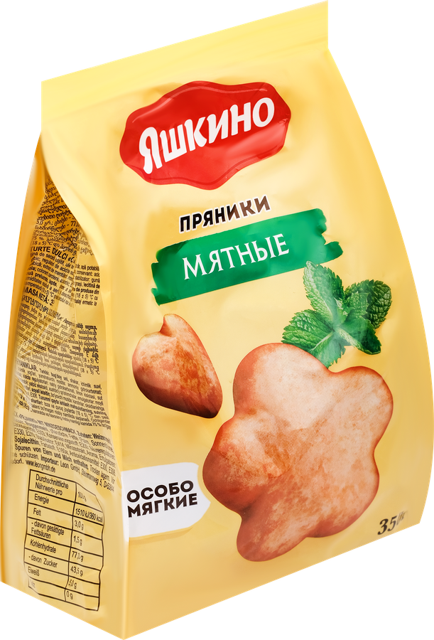 Пряники ЯШКИНО Мятные, 350г, предпросмотр