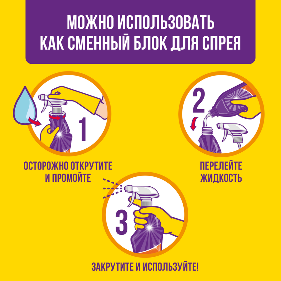 Средство чистящее CILLIT Bang Универсальное, 750мл, превью