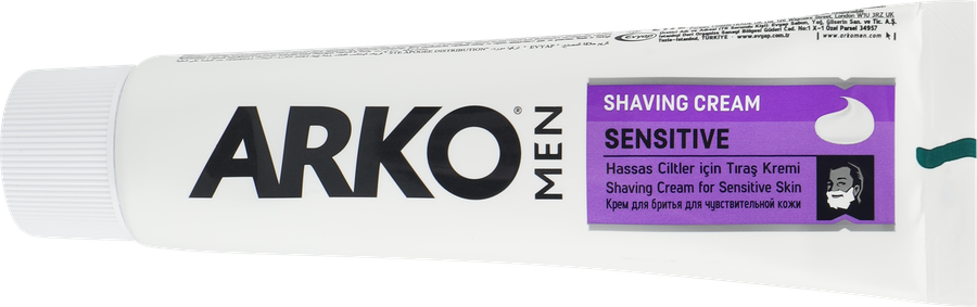 Крем для бритья ARKO Sensitive, 65г, предпросмотр
