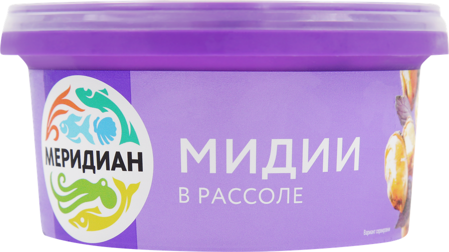 Мидии МЕРИДИАН в рассоле, 430г, превью
