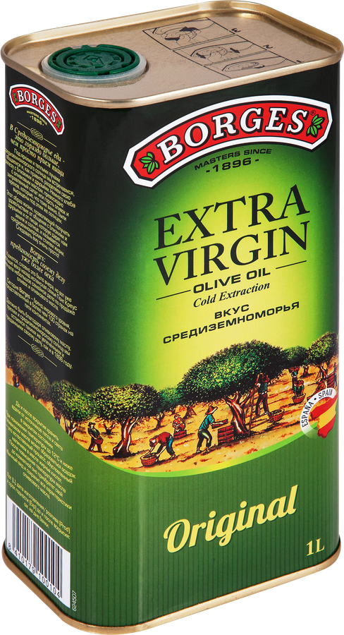 Масло оливковое BORGES Extra Virgin, 1л, превью