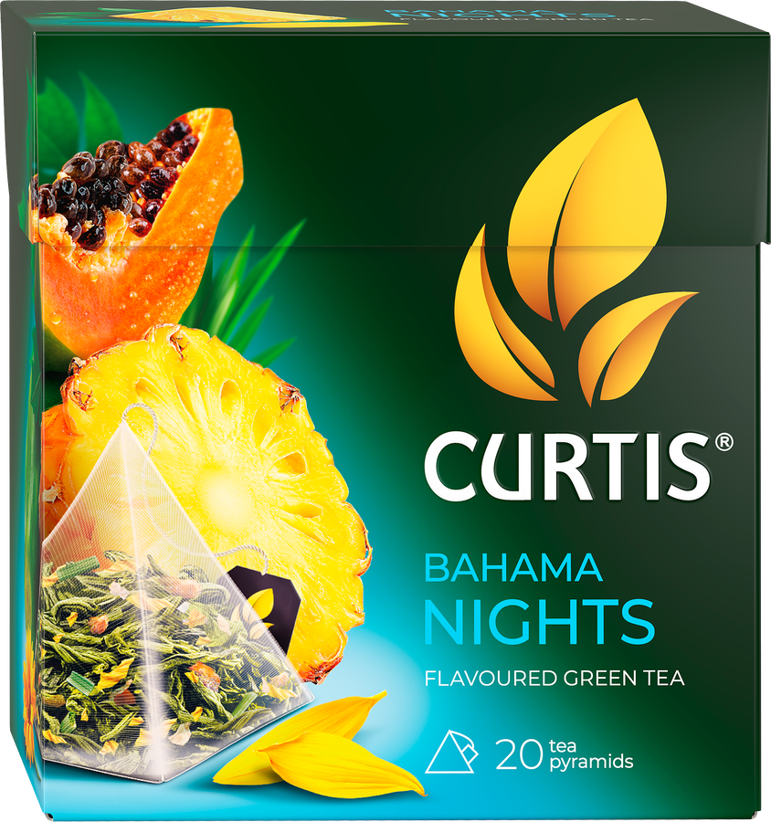 Чай зеленый CURTIS Багама Найтс, 20пир, предпросмотр