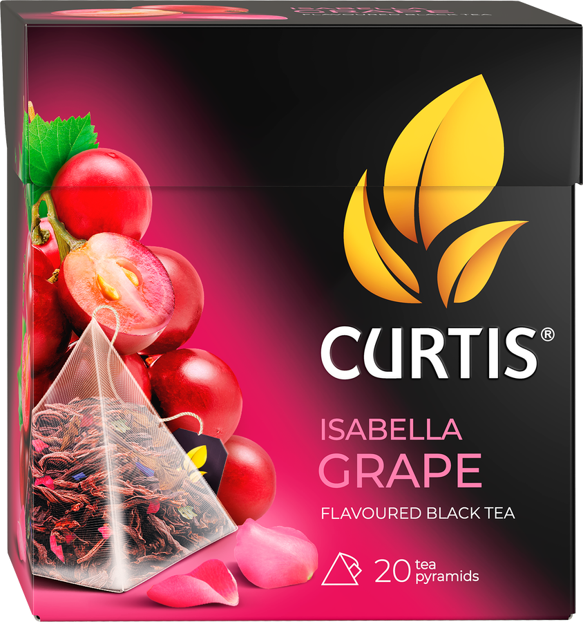 Чай черный CURTIS Isabella Grape с ароматом винограда, 20пак, предпросмотр