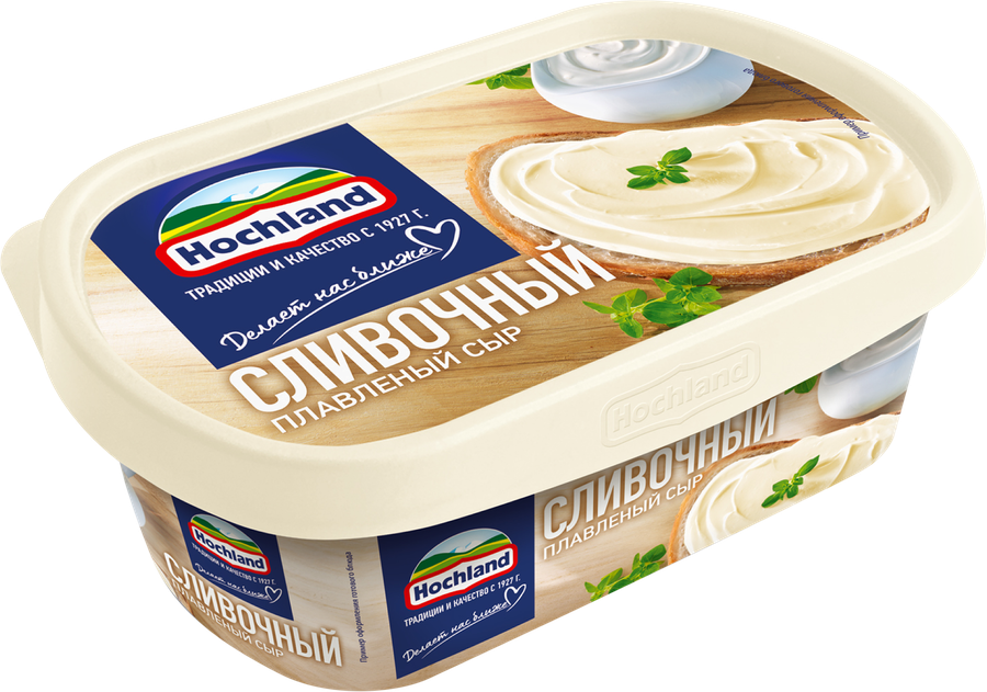 Сыр плавленый HOCHLAND сливочный 55%, без змж, 200г, превью