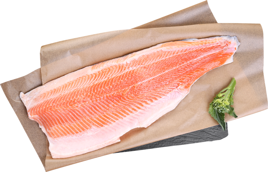 Форель Радужная ЛЕНТА FRESH филе на коже, охлажденная, весовая, предпросмотр