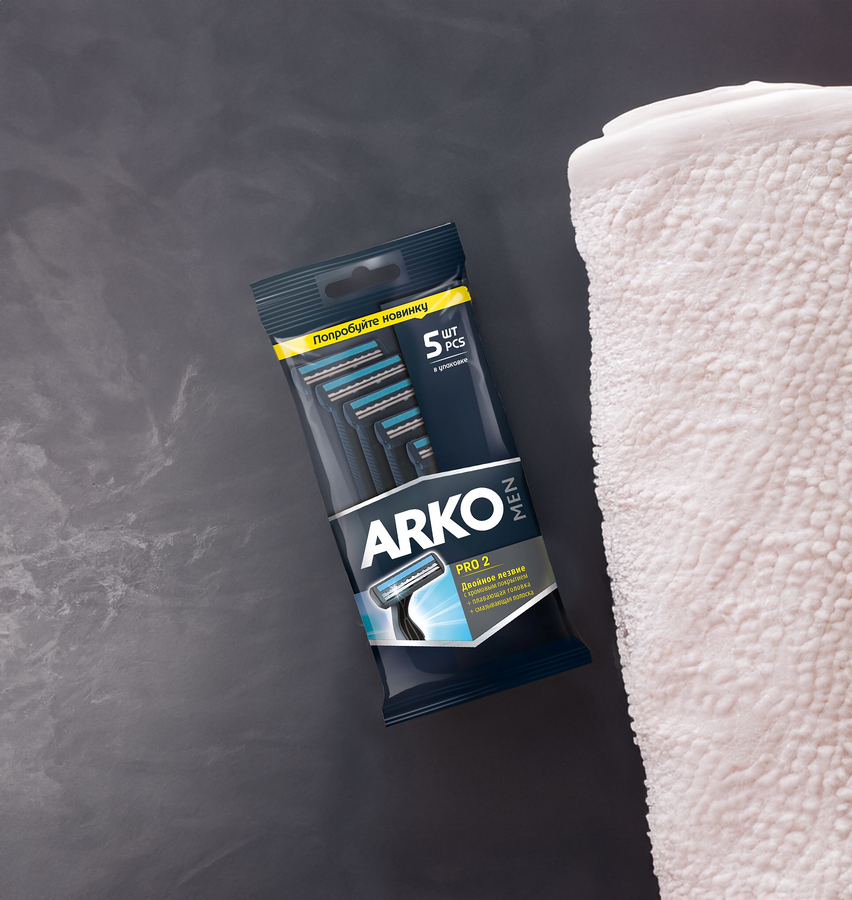 Станок для бритья ARKO Men T2 Pro, 5шт, превью