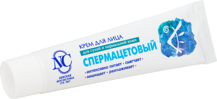 Крем для лица НЕВСКАЯ КОСМЕТИКА Спермацетовый, для сухой и нормальной кожи, 40мл, превью